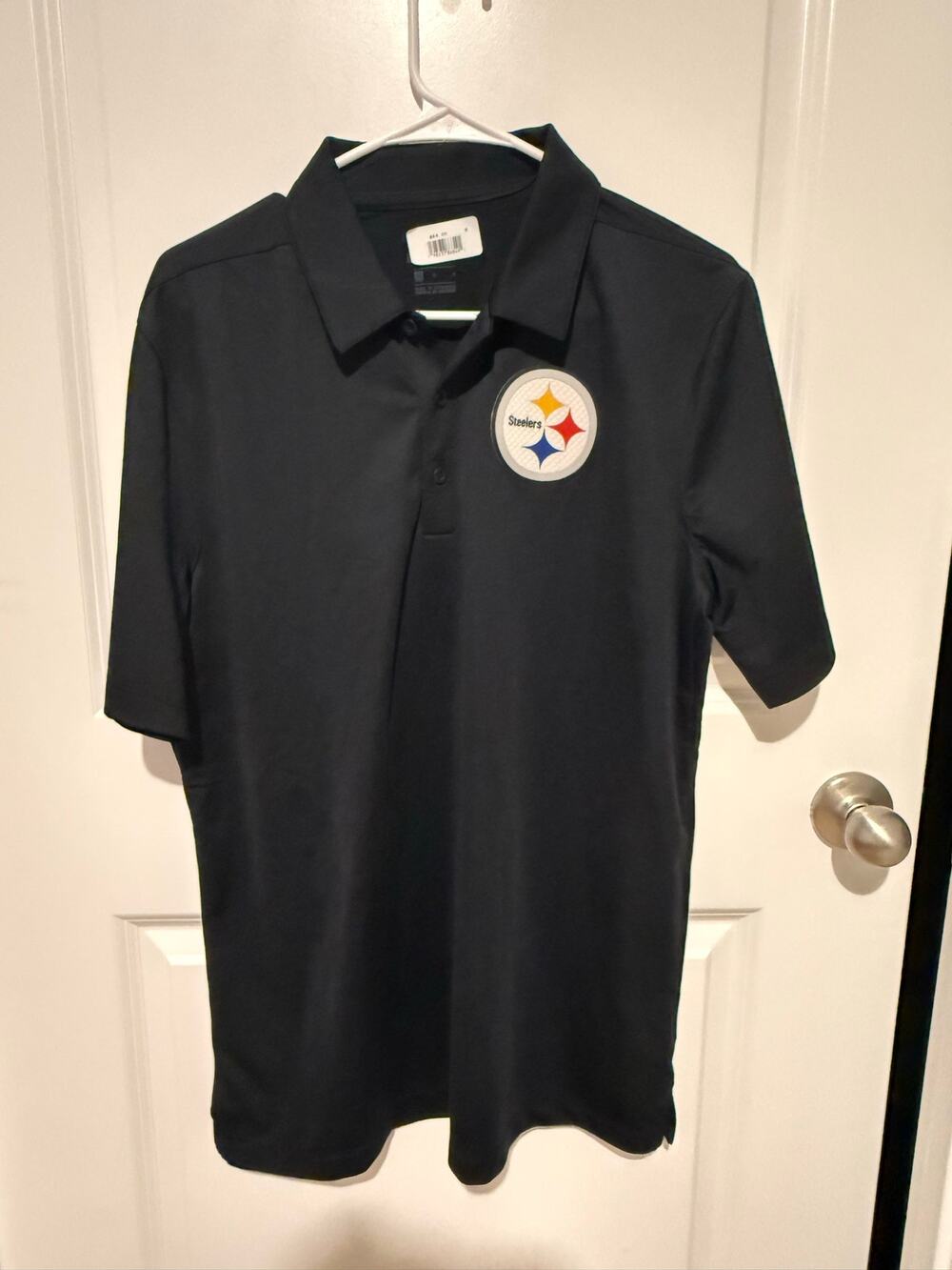 Nike Pittsburgh Steelers Franchise Dri-FIT Polo Men’s M Black NFL New